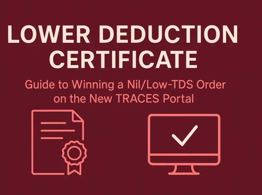 Lower Deduction Certificate